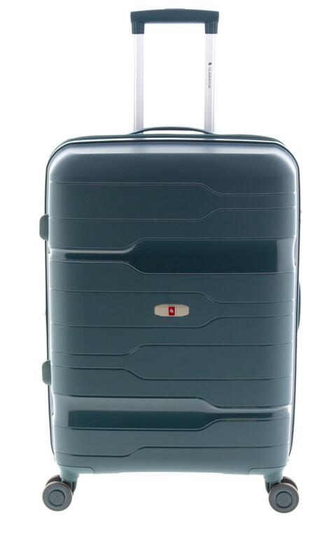 Maleta GLADIATOR · Trolley mediano · Modelo Boxing M 60cm · Polipropileno - VERDE