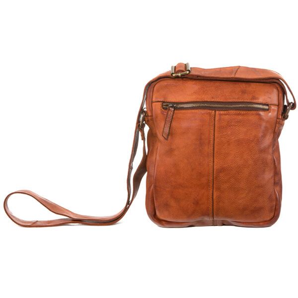 Bolso STAMP · Bandolera Grande · Piel Lavada · Coleccion Atlas