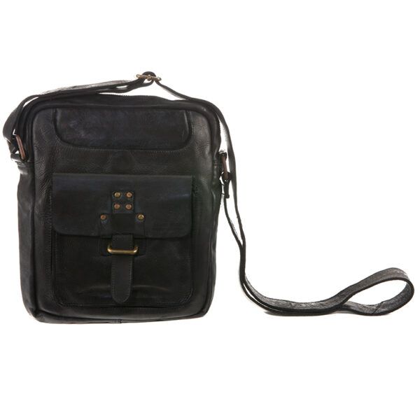 Bolso STAMP · Bandolera Grande · Piel Lavada · Coleccion Atlas