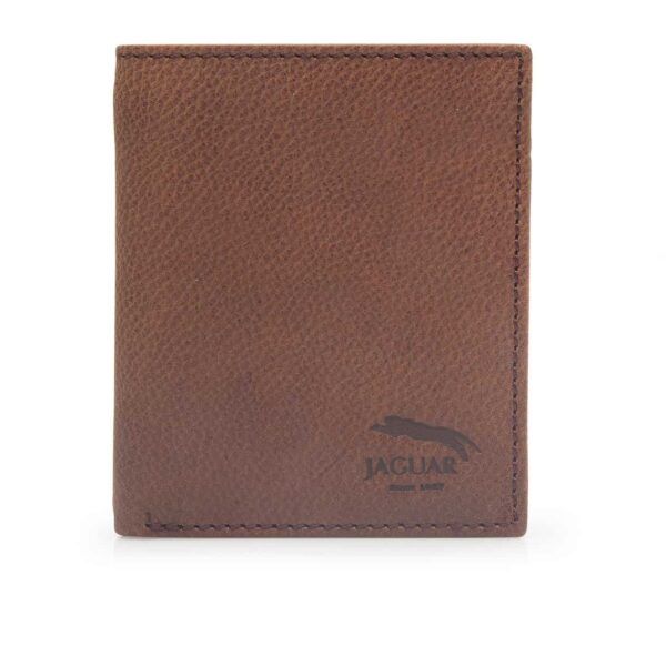 Cartera JAGUAR · Billetero Tarjetero en Piel · 9 Tarjetas - MARRON