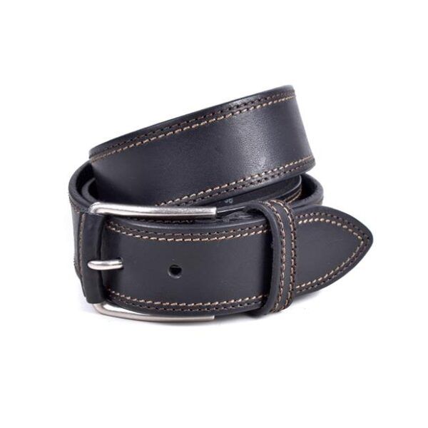 Cinturón Miguel Bellido Jeans · Piel Legitima · Hombre · Ancho 40mm - NEGRO, 115