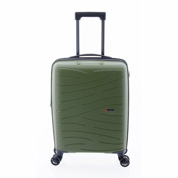 Maleta GLADIATOR · Trolley pequeño CABINA · Flow S 50cm · Polipropileno - VERDE