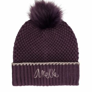 Gorro Anekke · Gorro de punto · Con pompón · Color Oscuro