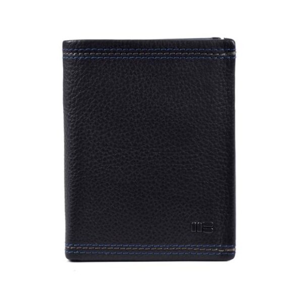 Cartera MIGUEL BELLIDO · Billetero con Monedero · En Piel · RFID · Color Negro