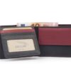 Cartera billetera en piel con monedero