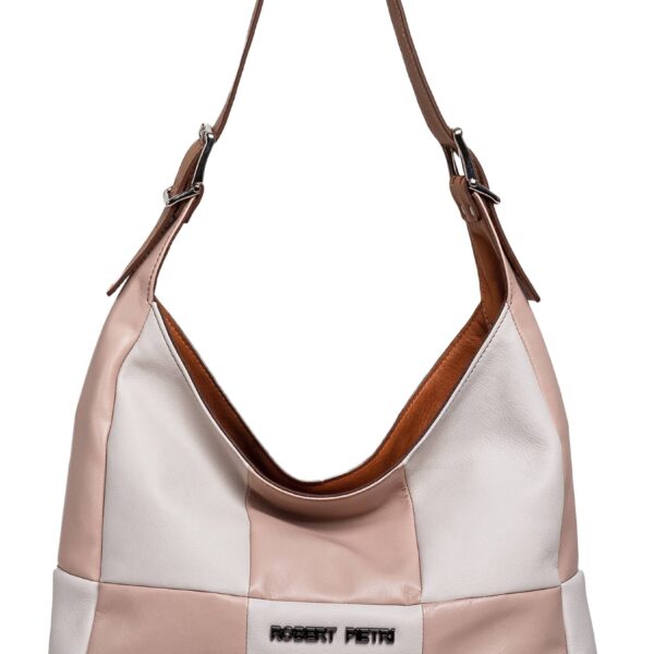 Bolso ROBERT PIETRI · ARLEQUÍN · De Hombro con Asa Ajustable · Bicolor