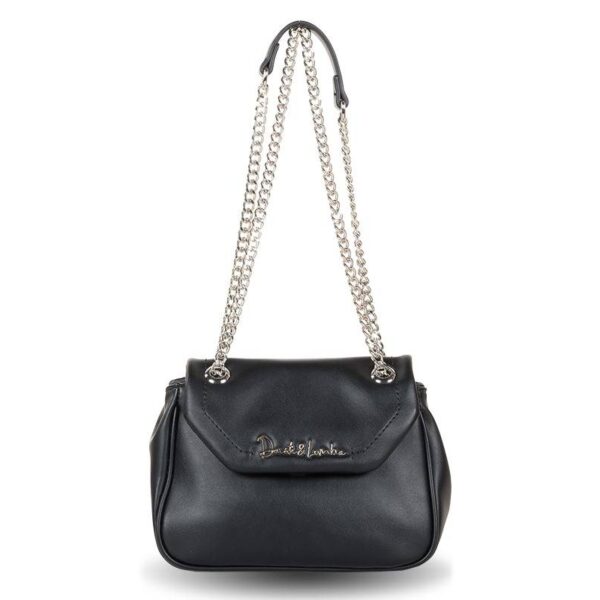 Bolso DEVOTA & LOMBA · Bandolera con Cadena · Color Negro