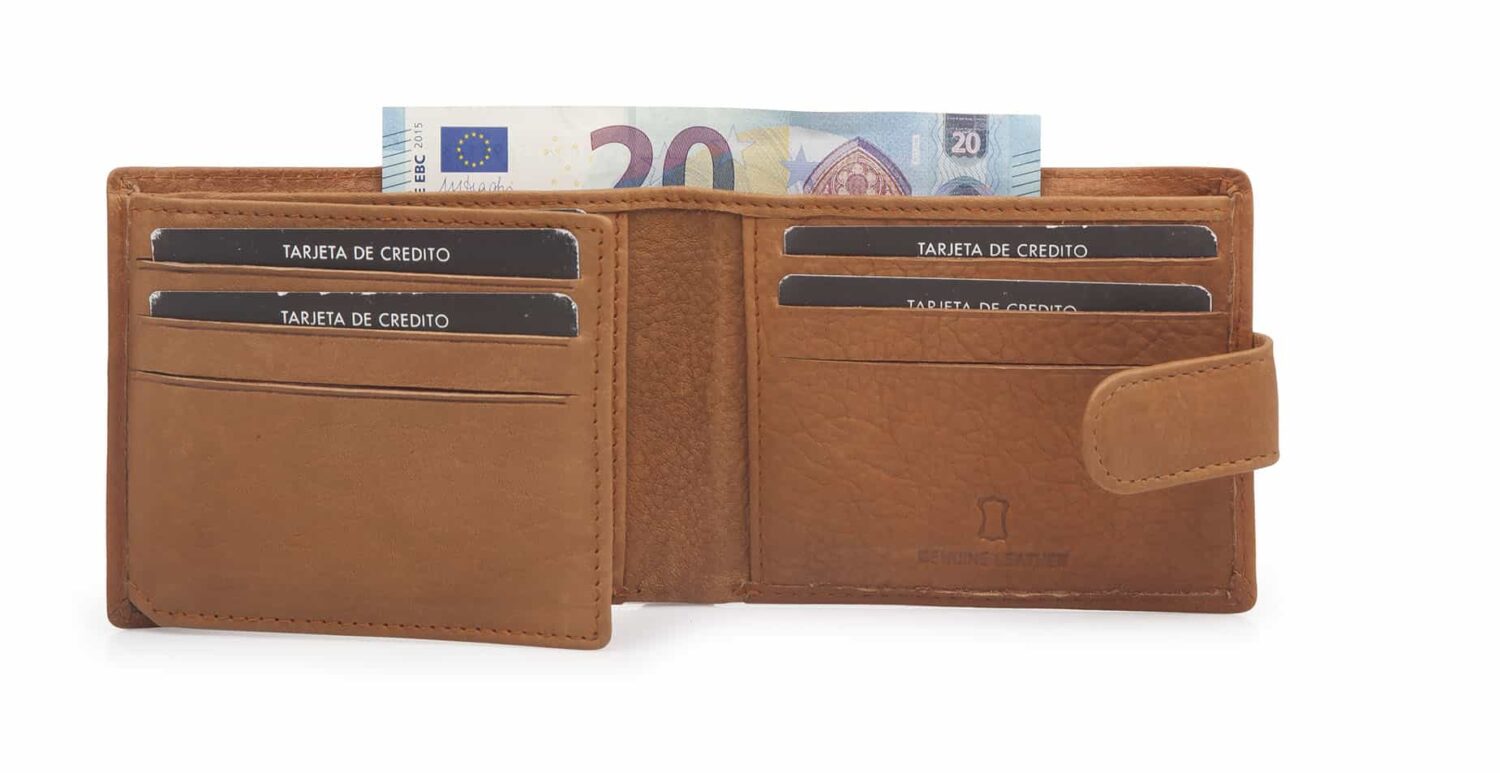 Cartera JAGUAR · Billetero Tarjetero en Piel · 12 Tarjetas · Horizontal - Imagen 2