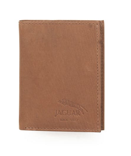 Cartera JAGUAR · Billetero Tarjetero sin monedero · En Piel Vacuno · Sistema RFID · 6 Tarjetas