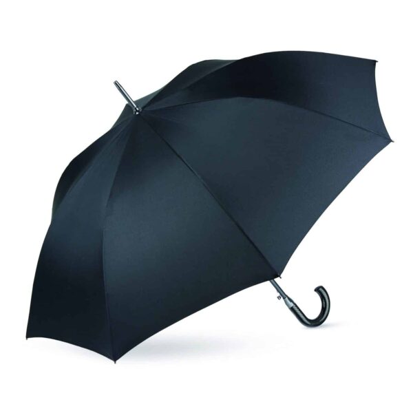 Paraguas CACHAREL · 96cm Largo Automático Pongee · Color Negro