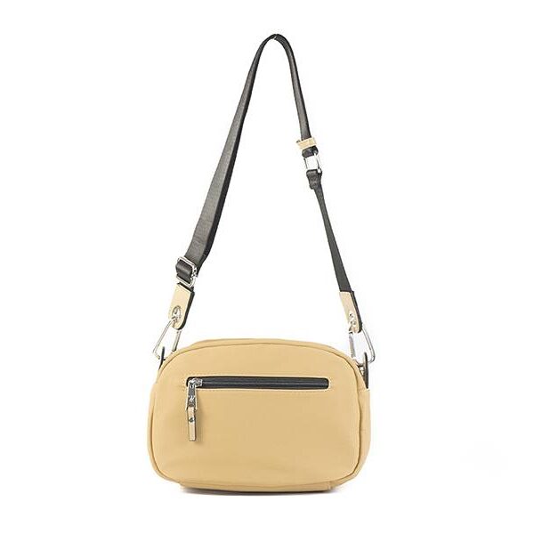 Bolso PEPE MOLL · DENVER · Bandolera Pequeña y Vegana · Color Arena