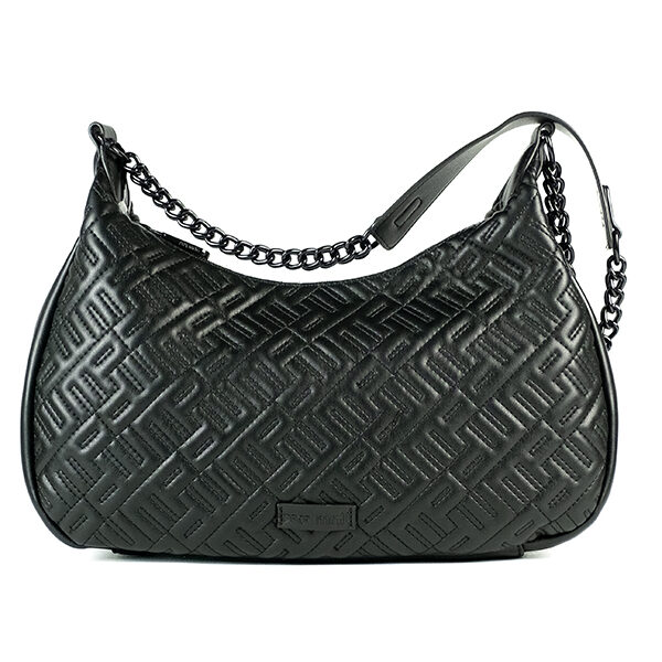Bolso Pepe Moll · Bandolera mediana · Tipo góndola · Coleccion Napa · Color Negro