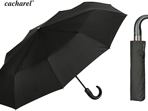 Paraguas CACHAREL · 35.5cm Plegable Poliester · Color Negro
