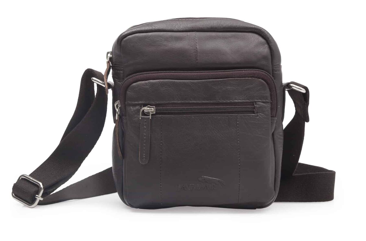 Bolso bandolera de hombre en piel
