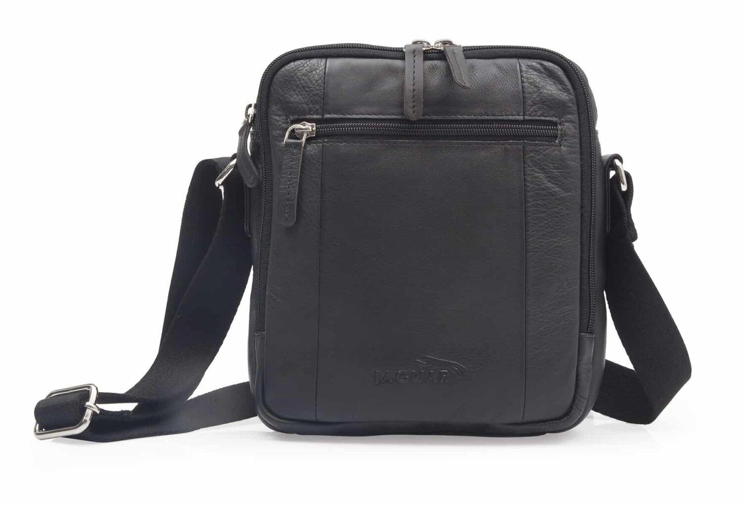 Bandolera de hombre en piel Jaguar