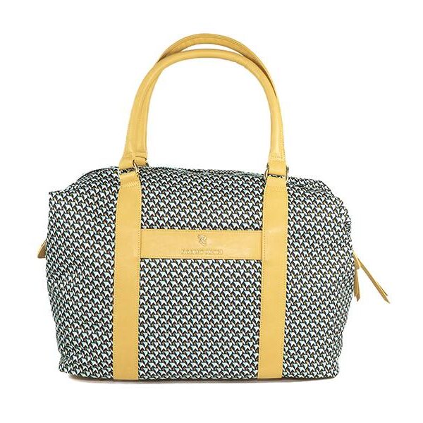 Bolso ROBERT PIETRI · Bolso grande Viaje · Con asas de mano · Coleccion Hawai · Color Verde