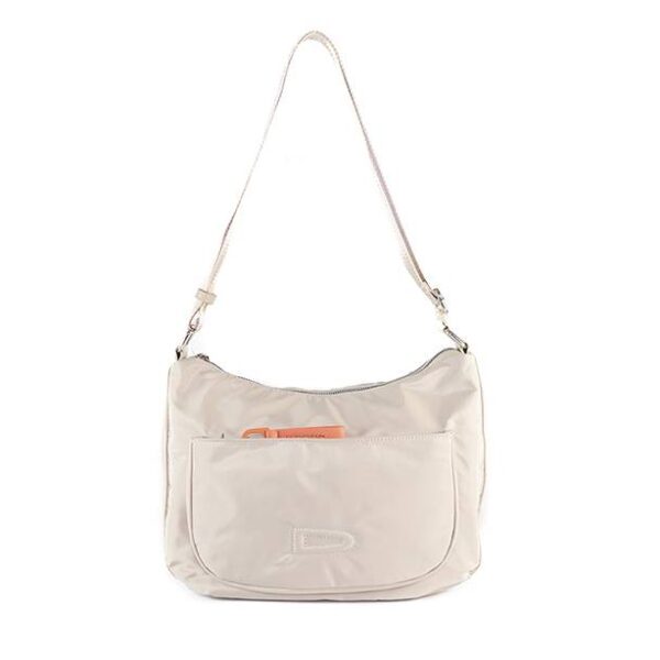 Bolso D´DONA · MIRLO · Bandolera Mediana con dos bolsillos · Color Humo