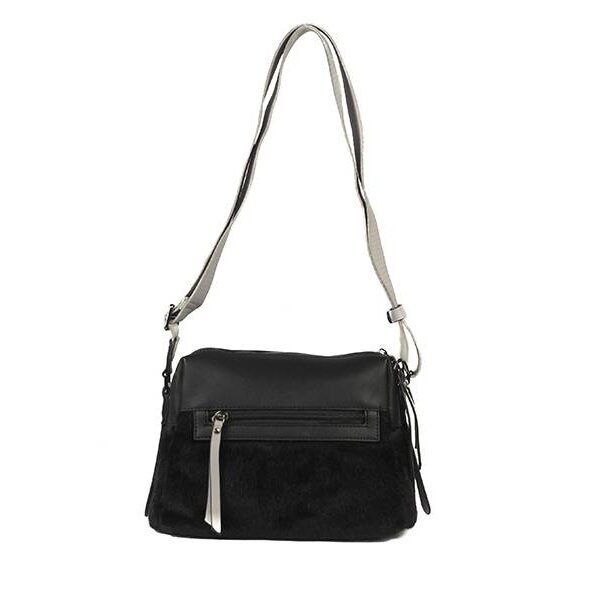 Bolso ROBERT PIETRI · DOLLY · Bandolera con 2 Compartimentos · Color Negro