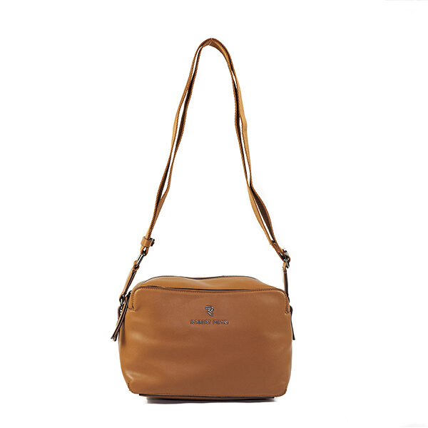 Bolso ROBERT PIETRI · PRADO · Banderola Ajustable · Color Cuero