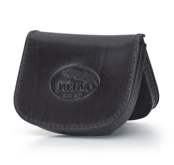 Taco monedero grande de piel
