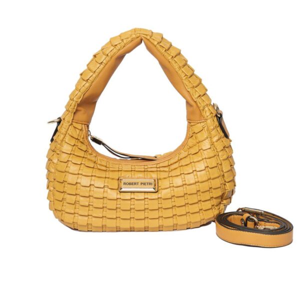 Bolso ROBERT PIETRI · AMAZONAS · De Mano y Banderola · Color Ocre