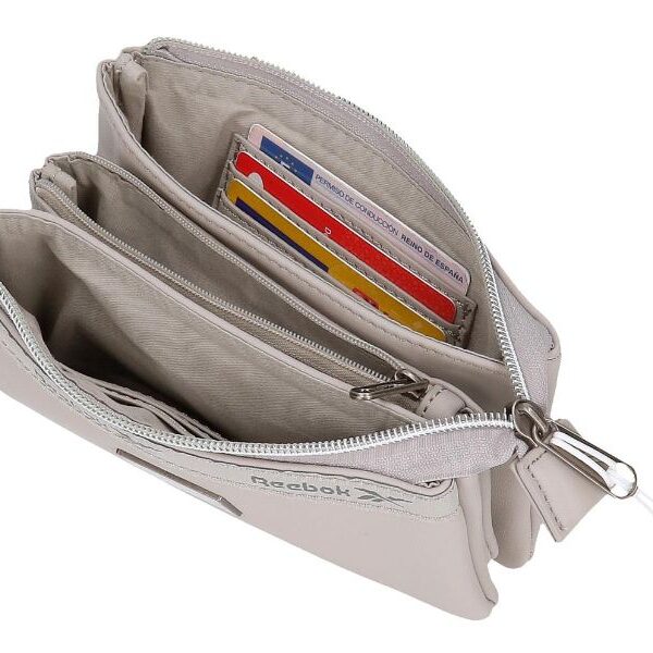 Monedero REEBOK · Neceser con Tres Compartimentos · Colección Tina