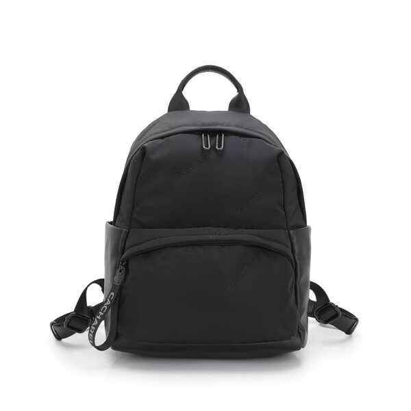 Mochila CACHAREL ·  Mochila Grande · Color Negro y Acero