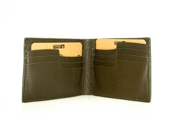 Cartera CORONEL TAPIOCA · Billetero de Piel muy Suave