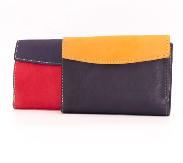 Cartera JAGUAR · Billetero Grande en Piel · Multicolor