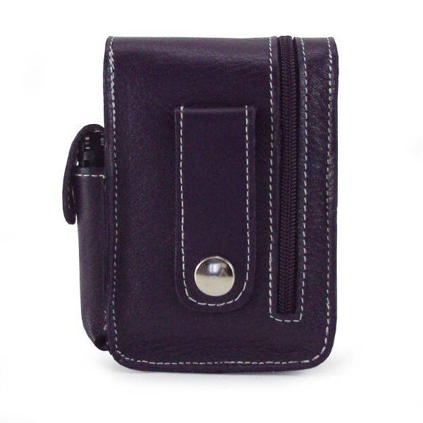 Pitillera ACQ · Pitillera en Piel · Cremallera Exterior · Bolsillo lateral · Fabricado en España