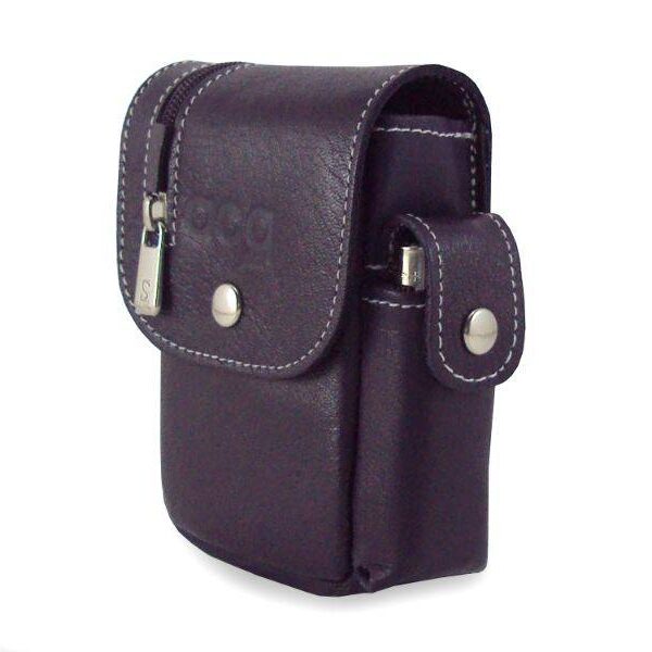 Pitillera ACQ · Pitillera en Piel · Cremallera Exterior · Bolsillo lateral · Fabricado en España