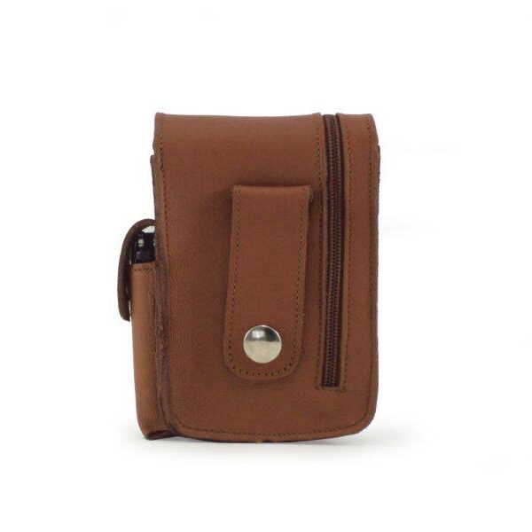 Pitillera ACQ · Pitillera en Piel · Cremallera Exterior · Bolsillo lateral · Fabricado en España