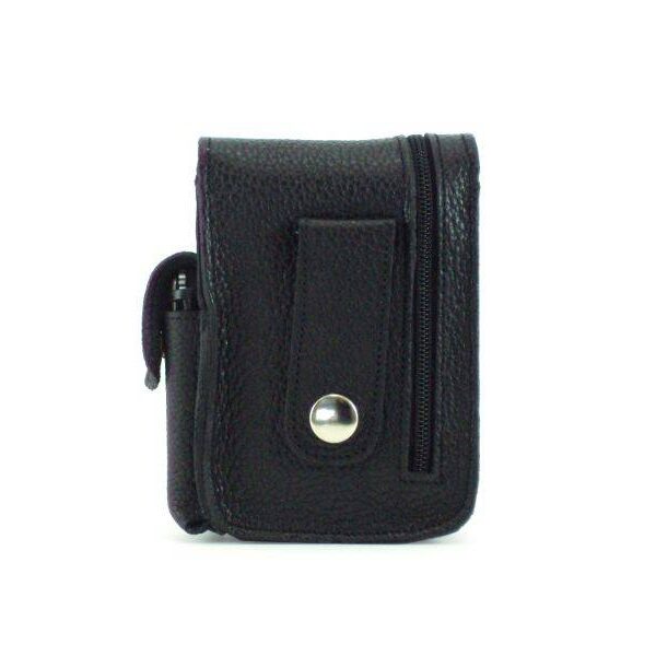 Pitillera ACQ · Pitillera en Piel · Cremallera Exterior · Bolsillo lateral · Fabricado en España