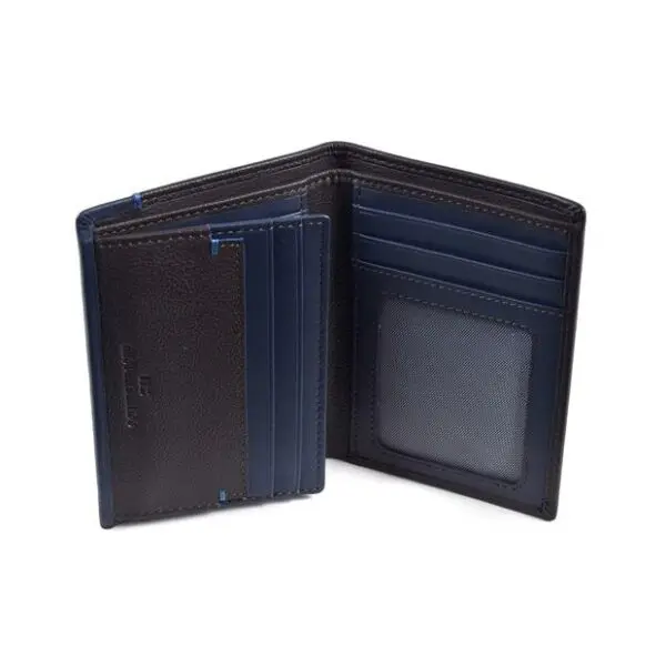 Cartera MIGUEL BELLIDO · Billetero sin Monedero · En Piel · RFID · Color Negro y Marrón