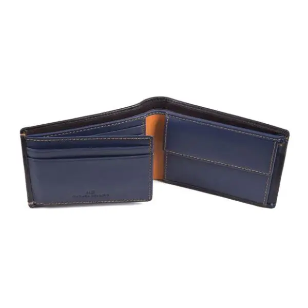 Cartera MIGUEL BELLIDO · Billetero con Monedero · En Piel · RFID · Color Negro