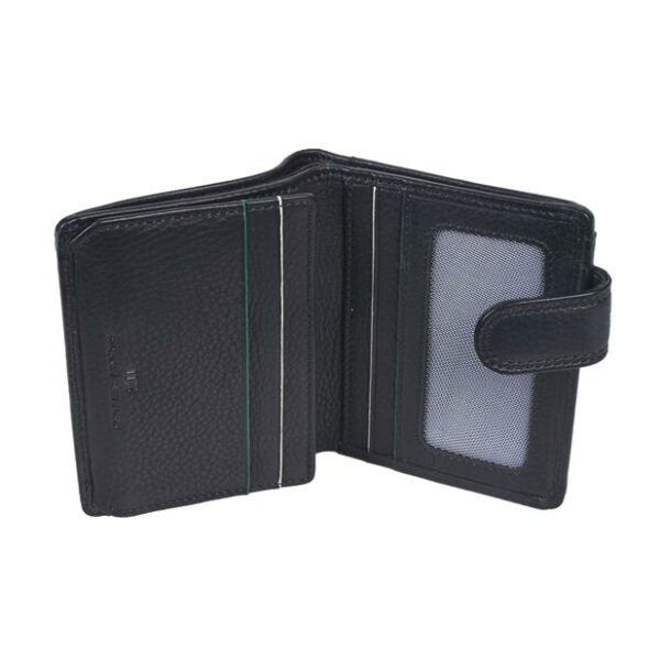 Cartera MIGUEL BELLIDO · Billetero con Monedero Exterior · En Piel · RFID · Color Negro y Marrón