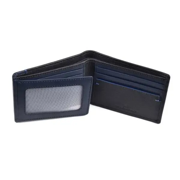 Cartera MIGUEL BELLIDO · Billetero sin Monedero · En Piel · RFID · Color Negro y Marrón