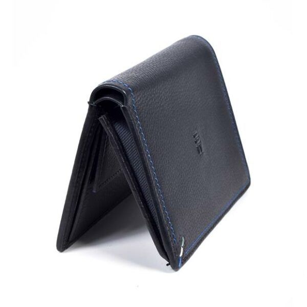 Cartera MIGUEL BELLIDO · Billetero con Monedero · En Piel · RFID · Color Negro y Marrón