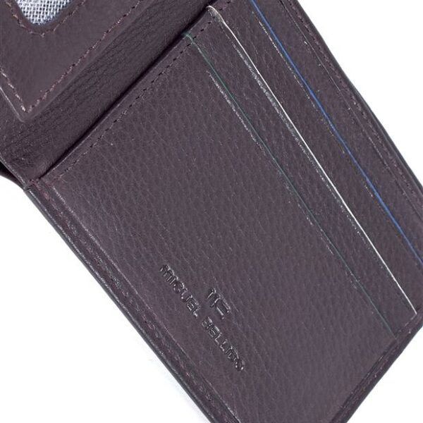 Cartera MIGUEL BELLIDO · Billetero sin Monedero · En Piel · RFID · Color Negro y Marrón
