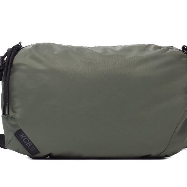 Bolso bandolera KCB · Bandolera mediana · Color Hielo, Negro y Kaki · Coleccion Puffy · VEGAN