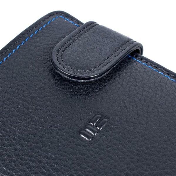 Cartera MIGUEL BELLIDO · Billetero con Monedero Exterior · En Piel · RFID · Color Negro y Marrón