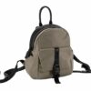Mochila CACHAREL ·  Mochila mediana · Color Negro, Taupe y Forest