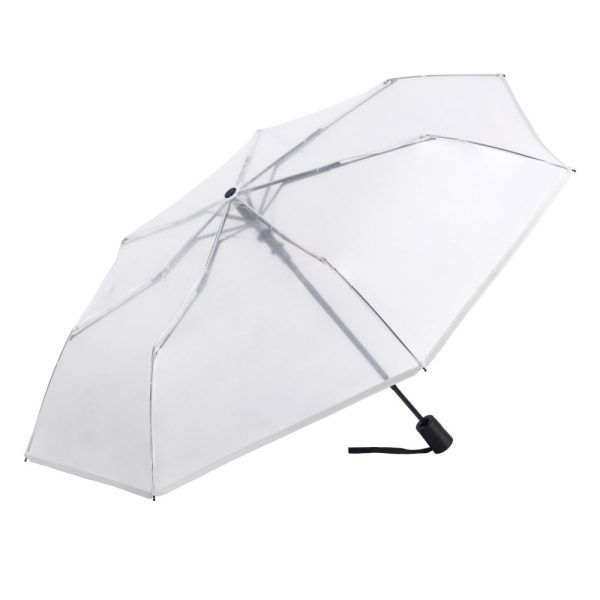 Paraguas CACHAREL · Transparente · Plegable automático · Ecofriendly