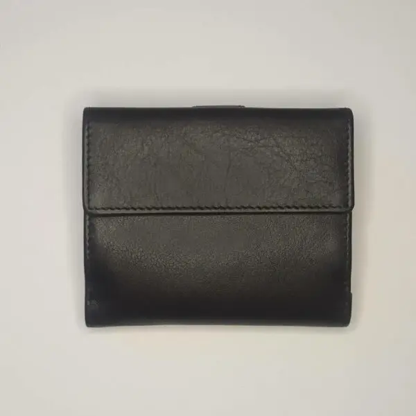 Cartera GUTIORE · Billetero con Monedero exterior · En Piel · RFID · Color Negro