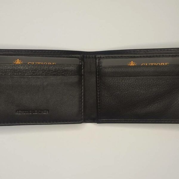 Cartera GUTIORE · Billetero sin Monedero · En Piel · RFID · Formato americano (horizontal)