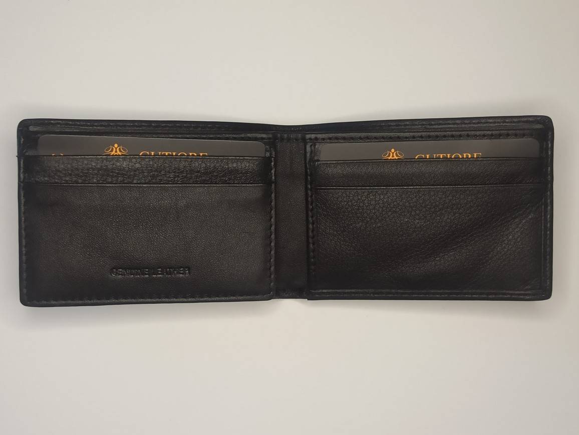 Cartera GUTIORE · Billetero sin Monedero · En Piel · RFID · Formato americano (horizontal)