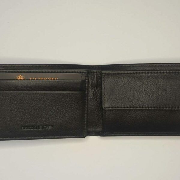 Cartera GUTIORE · Billetero con Monedero · En Piel · RFID · Formato americano (horizontal)