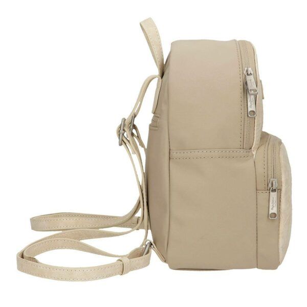 Mochila Pepe Jeans · Mochila pequeña · Coleccion Jana · Color Beige