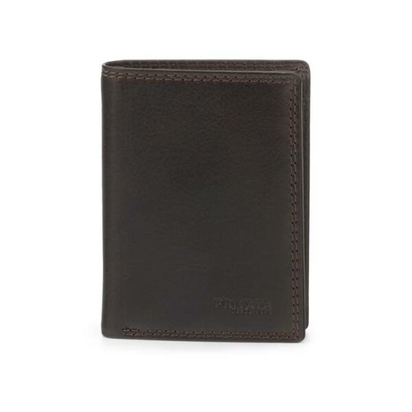 Cartera PRIVATA · Billetero con Monedero · En Piel vacuno · Sistema RFID · Formato vertical