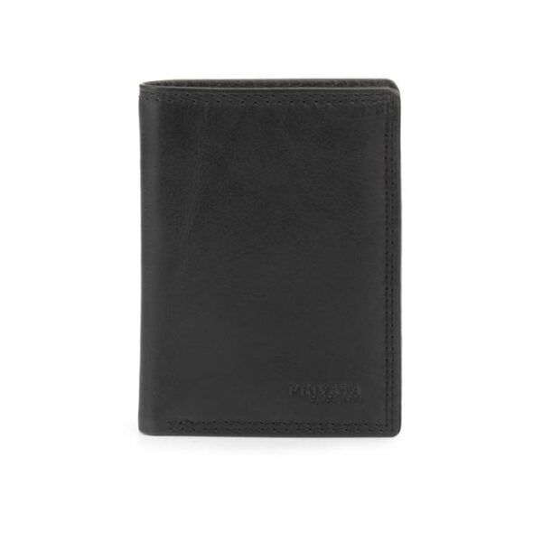 Cartera PRIVATA · Billetero con Monedero · En Piel vacuno · Sistema RFID · Formato vertical